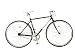 Tour de France(ツールドフランス) クロモリ700Cピストバイク[Wコグ] TDF-700 ブラック