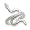 Sterling Silver Snake Ring - Size 6