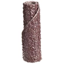 3M Cartridge Roll 341D, Straight, 1/4" Diameter x 1" Length, 60 Grit (Pack of 100)