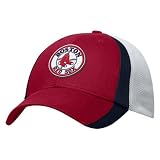 Nike Boston Red Sox Red Mesh Swoosh Flex Fit Hat