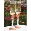 Simply Autumn Toasting Flutes