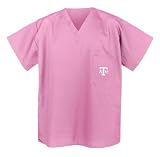 Texas A&M University Logo Pink Logo Scrub Top SHIRT-Size XXL- For HER -Officially Licensed NCAA College Logo Apparel Unique GIFT Ideas For Mom Nurses Ladies Students Graduation