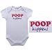 Baby-Says Bodysuit - Poop Happens