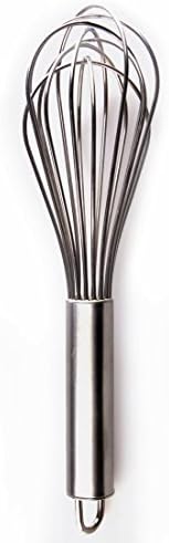 NOBLE HARDWARE Stainless Steel Whisk (10 Inch)