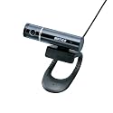 BUFFALO Webカメラ Cmos130万画素 UVC対応 ヘッドセット付 ブラック BSW13K02HBK