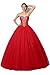 Sunvary Red Ball Gown Sweetheart Quinceanera Prom Homecoming Dresses
