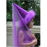 Boutique Never Ever Droop Princess Hat TM with Boa Trim