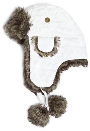 Chaos Women Wow Quilted Trapper Hat with Faux Fur Lining