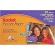 Kodak 8870537 20 Sheets of 4x6 Picture Paper