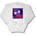 MONSTERS monster face 16 framed - Adult SweatShirt Small