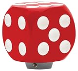 American Shifter 55939 Red Dice Shift Knob with Adapter Kit