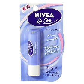 【クリックで詳細表示】ニベア リップケア 無香料 3.9g