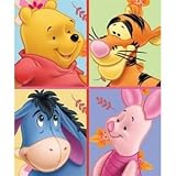 Disney Pooh and Buddies Non Slip Area Rug 40x60 (100x150cm)