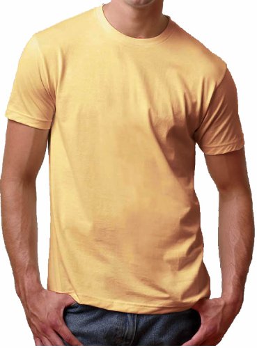 American Apparel Adult Organic Cotton Fine Jersey Short Sleeve T-shirt.
