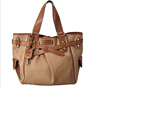Fossil Adrina Tote Khaki