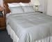 Microfiber Full Queen Mini Duvet Cover Set, Grey