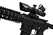 TacFire 3-9x42 illuminated Sniper Reticle Tactical Rifle Scope With Adaptor Mount and Mini Red Dot Sight