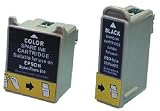Take4Less 2-pack (B+C) T026 T026201 T027 T027201 Black Compatible Ink Cartridges for Epson Stylus Color Ph 810 820 925