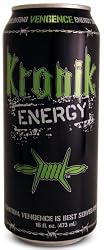 8 Pack - Kronik Energy - Vengence - 16oz.