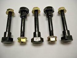 5 Pack, Replaces Honda Snowblower Shear Pins & Nuts, Honda Part #'s 90102-732-010 & 90114-SA0-000, code 1410182, 1533355