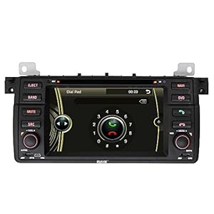 Purchase  Rupse For BMW E46 / 3 series In Dash Car DVD Unit Player GPS Sat navi Navigation System With 7 Inch HD Touchcreen / Radio RDS / iPod / tooth handsfree / subwoofer out / Steering wheel control function