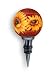 Wine Stopper, Sunflower Design, 5-Inches Tall