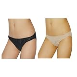 2 PACK: Womens Nicole Sexy Bikini Briefs Underwear Panties