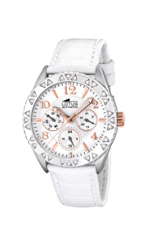 Lotus Damen-Uhren Quarz mit Lederband 15681/2 Preisvergleich