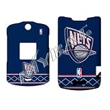PCMICROSTORE Brand Motorola Razr V3 V3i V3c NBA New Jersey Nets Away Jersey Snap-On Case Cover - NBA Licensed Product