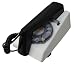 Steepletone Rotary Dial Retro Trim Phone- White Base / Black
