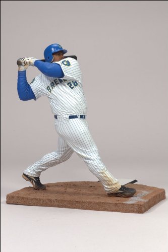 McFarlane Toys MLB Sports Picks Series 19 Action Figure Prince Fielder (Milwaukee Brewers) White Jersey