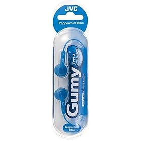 JVC HA-F120-AE IN Ear GUMY Coloured Headphones Blue