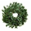 National Tree-Yantian W01-24W National 24" Wispy Willow Artificial Wreath