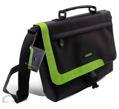 Canyon CNR-NB15G Notebooktasche bis 30,5 cm (12 Zoll) schwarz / gr&uuml;n Preisvergleich