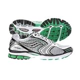 Men's Saucony Pro Grid Hurricane 10 Running Shoe-Silver/Green