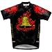 Primal Wear Men's AC/DC Hells Bells Rock Short Sleeve Cycling Jersey - ACHBJ20M (XXXL)