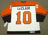 JOHN LeCLAIR Philadelphia Flyers 1998 CCM Throwback Home NHL Hockey Jersey, XL