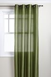 Stylemaster Tribeca 56 by 84 Inch Faux Silk Grommet Panel, Emerald 41cibGTAfiL. SL160 Stylemaster Tribeca 56 by 84 Inch Faux Silk Grommet Panel, Emerald