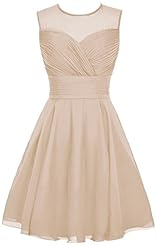 Chiffon Short Evening Dress/Homecoming Dress/Bridesmaid Dress/Prom Dress/Party Dress 