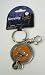 Nightmare Before Christmas Jack Skellington Orange Metal Keychain Key Chain