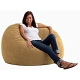 Comfort Research 4-Foot Large Fuf in Comfort Suede, Sand Dune