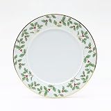 Holly and Berry Gold 10.5" Dinner Plate [Set of 4]