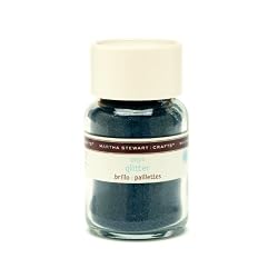 Martha Stewart Crafts Fine Glitter, Onyx, 1-1/2 Ounces