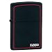 Zippo Black Matte with Zippo & Border Pocket Lighter