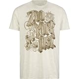 ZOO YORK - ZOO YORK Gothic Sketch Mens T-Shirt - Oatmeal