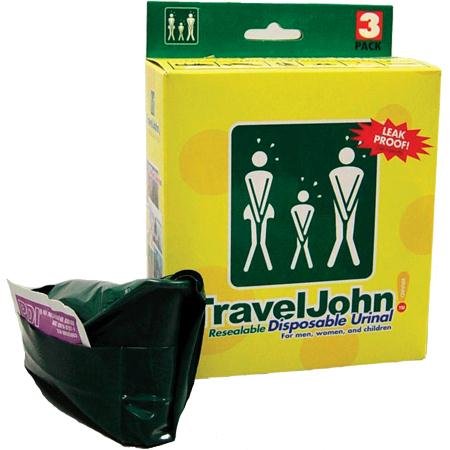 Travel John Disposable Resealable Urinals