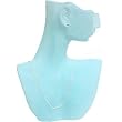 Necklace Bust Chain Display Frosty Blue Color