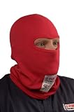 G-Force 41121L1RD SFI Red Single Layer Flame-Retardant Balaclava with 1 Eyeport