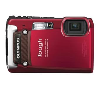 Olympus TG-820 12MP Shock/Water/Freeze-Proof Camera-Red V104060RU000