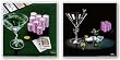 Poker Chips Big Slick and Pocket Rockets - All In Set by Michael Godard 11.75"x11.75"